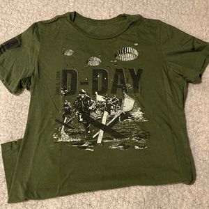 “D Day” Grunt Style Ladies T-shirt